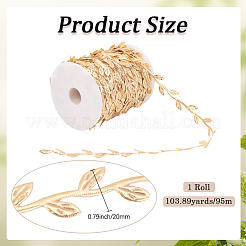 95M Leaf Cloth Ribbon&nbsp;OCOR-CY0001-58