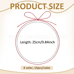 PET Band Cable Ties for Gift Box&nbsp;HJEW-BC00110