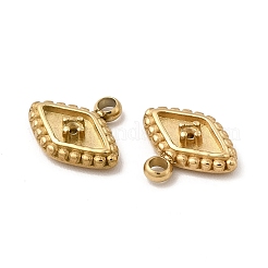 Ion Plating(IP) 304 Stainless Steel Pendant Rhinestone Settings&nbsp;STAS-C070-10G