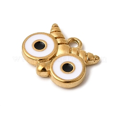 304 Stainless Steel Enamel Charms&nbsp;STAS-G386-11G