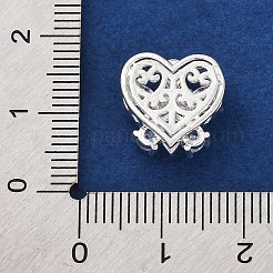 Rack Plating Brass Micro Pave Cubic Zirconia Beads&nbsp;KK-Z082-12S