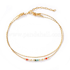 Elegant Glass Seed Beaded Bracelets&nbsp;JA5046-2