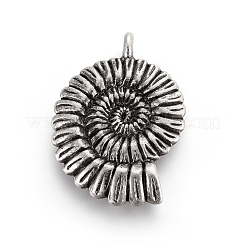 Tibetan Style Alloy Pendants&nbsp;X-LF11972Y-TAS-NR