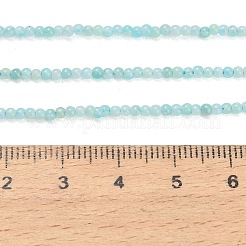 Natural Amazonite Beads Strands&nbsp;G-A322-A04-2mm