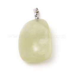 Natural New Jade Pendants&nbsp;X-G-K302-B08