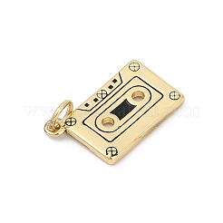 Brass Enamel Pendants&nbsp;X-KK-U062-36G
