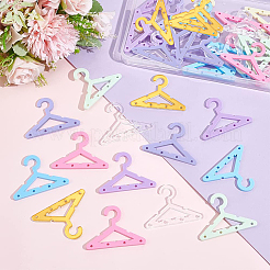 42Pcs 7 Colors Opaque & Transparent Acrylic Earring Display Accessories&nbsp;EDIS-PH0001-33