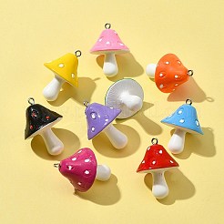 10Pcs Resin Pendants&nbsp;RESI-FS0001-62