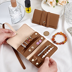 Rectangle PU Leather Envelope Travel Folding Rolls&nbsp;AJEW-WH048-966B