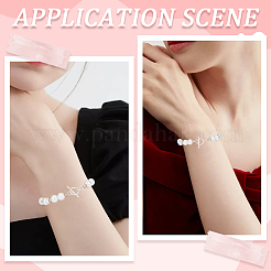 4Pcs 925 Sterling Silver Toggle Clasps&nbsp;STER-BBC0007-48B