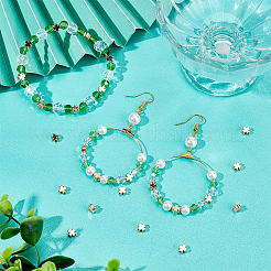 50Pcs Long-Lasting Plated Brass Beads&nbsp;KK-BBC0008-96