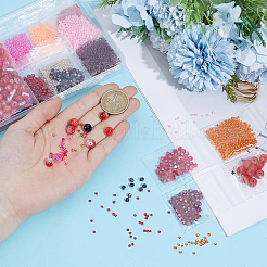 DIY Glass & Acrylic & Seed Beads Findings Kits&nbsp;DIY-PA0001-37