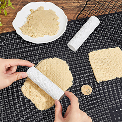 PLA Flower Pattern Clay Texture Roller&nbsp;FIND-WH0367-46