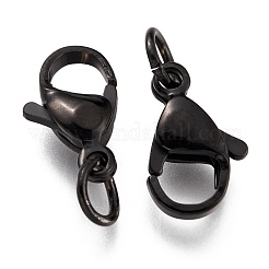 304 Stainless Steel Lobster Claw Clasps Ion Plating(IP)&nbsp;STAS-G240-01D-EB