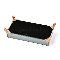 Flannelette & Wooden Rectangle Jewelry Displays Stand&nbsp;ODIS-A010-13