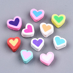 Handmade Polymer Clay Beads&nbsp;X-CLAY-T016-66