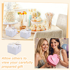 Square Folding Paper Gift Boxes&nbsp;CON-WH0112-059C
