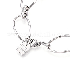 Brass Chain Bracelets&nbsp;BJEW-N032-01P