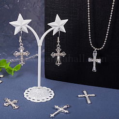 32Pcs 8 Styles Religion Themed Alloy Pendants&nbsp;FIND-TA0002-56
