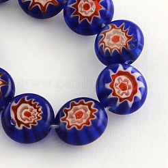 Handmade Millefiori Glass Bead Strands&nbsp;LK-R006-15