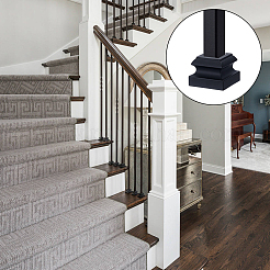 Iron Stair Railing Bases&nbsp;IFIN-WH0071-69A