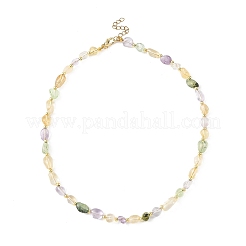 Natural Quartz Beaded Necklaces for Women&nbsp;NJEW-JN06381