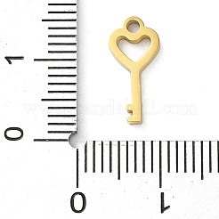 Ion Plating(IP) 304 Stainless Steel Charms&nbsp;STAS-N104-05G