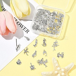Tibetan Style Alloy Pendants&nbsp;FIND-FS0003-95AS