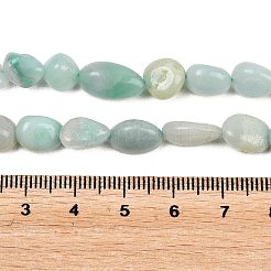 Natural Amazonite Nuggets Beads Strands&nbsp;X-G-J335-31A