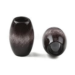 Opaque Acrylic European Beads&nbsp;OACR-Z036-04B