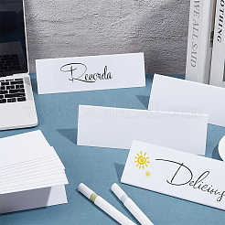 Acrylic Dry Erase Reusable Name Tent Cards&nbsp;AJEW-WH0609-566-1