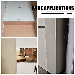 Self-Adhesive PVC Corner Protector Strips&nbsp;DIY-WH0899-990