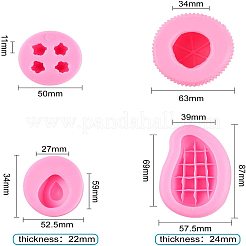 3D Fruits Food Grade Silicone Molds Kits&nbsp;DIY-PH0004-76