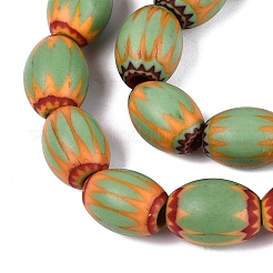 Handmade Millefiori Glass Barrel Beads&nbsp;LA-N002-06D