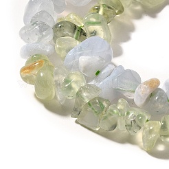Natural Prehnite & Blue Lace Agate Beads Strands&nbsp;G-L610-A20-01