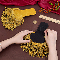 Cloth with Iron Epaulettes Costume Accessories&nbsp;DIY-WH0700-52A