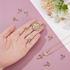 20Pcs 2 Colors Brass Rhinestone Pendants&nbsp;FIND-DR0001-70