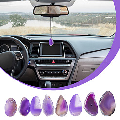 8Pcs Natural Agate Dyed Big Pendants&nbsp;G-BC0001-46C