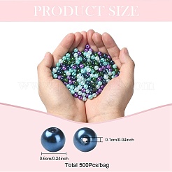 Glass Pearl Beads&nbsp;HY-X006-6mm-11-A