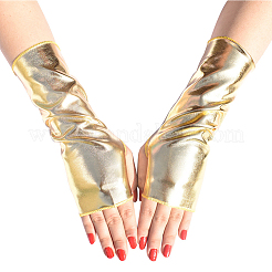 PU Leather Fingerless Gloves&nbsp;AJEW-WH20018-116D