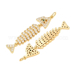 Brass Micro Pave Cubic Zirconia Pendants&nbsp;CU-CBAB3AD-08G-01