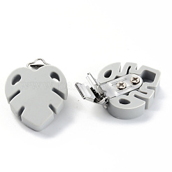 Food Grade Eco-Friendly Silicone Baby Pacifier Clips&nbsp;SIL-S003-03E