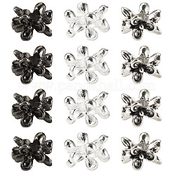 30Pcs 3 Styles Flower Tibetan Style Alloy European Beads&nbsp;FIND-TA0010-83