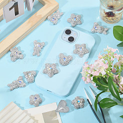 30Pcs 6 Styles Resin Cabochons&nbsp;FIND-CA0011-45