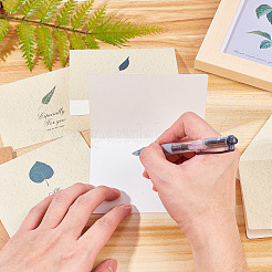 Leaf Pattern Kraft Envelopes and Greeting Cards Set&nbsp;DIY-CP0001-78
