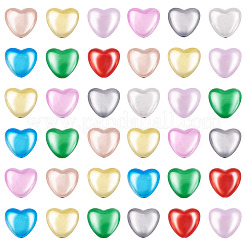 50Pcs Plating Opaque Acrylic Beads&nbsp;PACR-TA0001-23