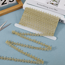5Yards Polyester Lace Trim Ribbons&nbsp;OCOR-GF00005-12C