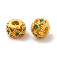 Matte Gold Color 925 Sterling Silver Beads&nbsp;STER-M113-24MG-02