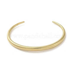 304 Stainless Steel Open Cuff Bangles&nbsp;BJEW-K241-02C-G