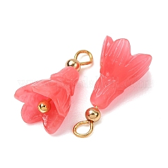 Dyed Synthetic Coral Pendants&nbsp;GG-CBAC295-03G